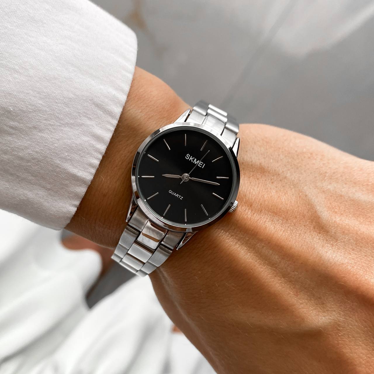 Жіночий годинник Skmei 1695BK Black - Your Watch