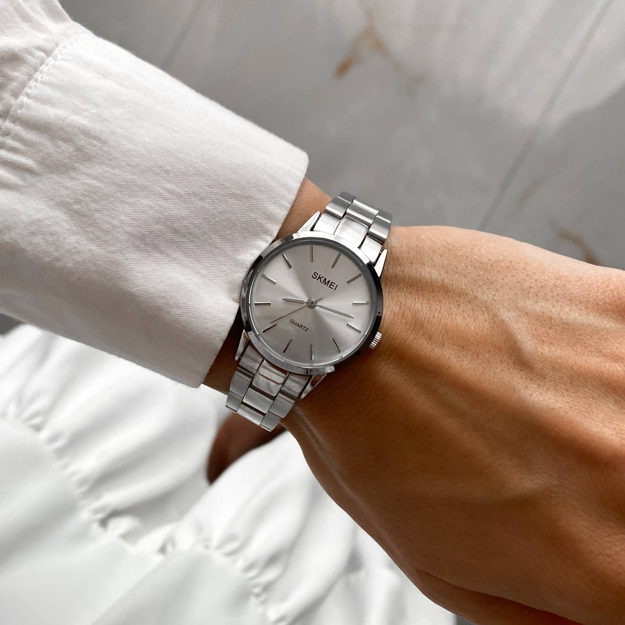 Жіночий годинник Skmei 1695SI Silver - Your Watch