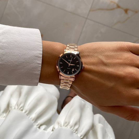 Жіночий годинник Skmei 1819RGBK Rose Gold - Black - Your Watch